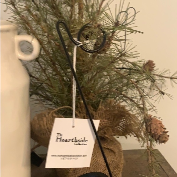 Primitive Farmhouse Wrought iron tea light holder - Picture 4 of 5